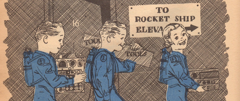 Illustration for article titled A Trip Through Space for Boys and Girls (1954)